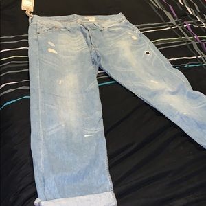 H&M’s Boyfriend loose waist loose leg jeans